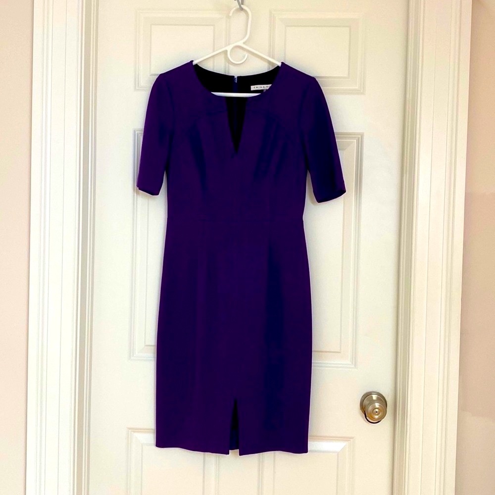 Trina Turk Dress - Purple, lined, Size 4, worn once